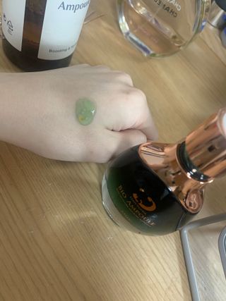 애디팬더 미생물 바이오 SF앰플 블루/그린 — 4점을 준 리뷰어가 2021년 4월 올린 사용 사진