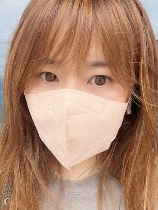 [애니가드] 셋업 메베마스크라이트  (대형 4컬러 + 중형 4컬러) — 5점을 준 리뷰어가 2022년 7월 올린 사용 사진