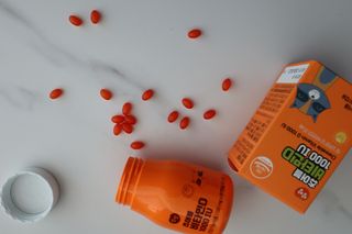 앙팡 츄어블 비타민D 1000 IU 130mg x 90정 — 5점을 준 리뷰어가 2022년 11월 올린 사용 사진