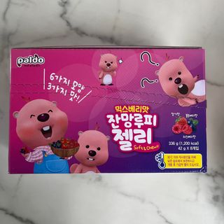 [팔도] 잔망루피젤리 믹스베리맛 42g 8개 — 5점을 준 리뷰어가 2022년 1월 올린 사용 사진