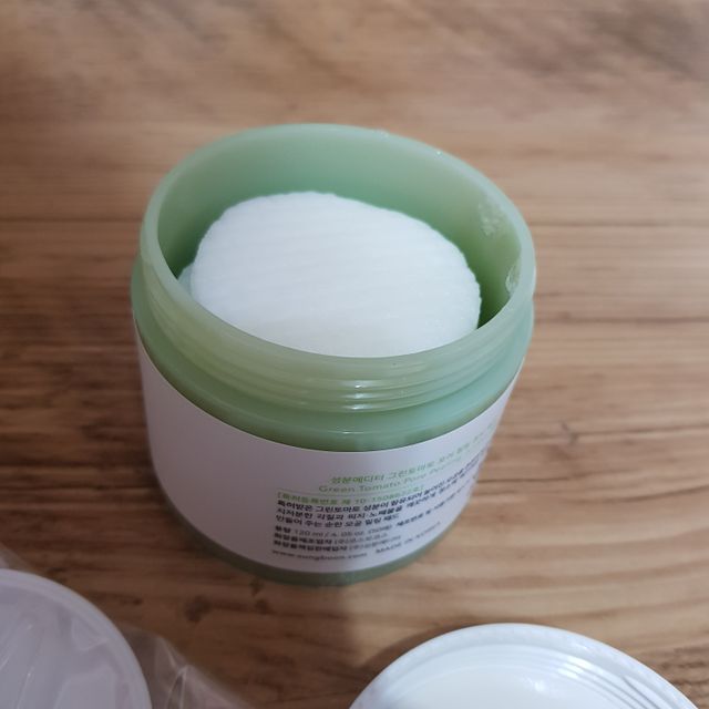 그린토마토 포어 필링 점보 패드 리뷰 사진