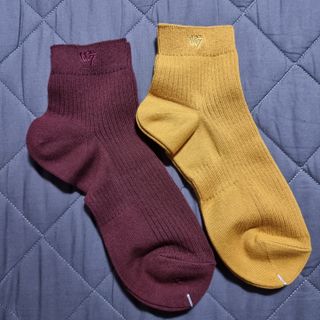 [사이즈가 있는 양말 필로이] 남/여 골지 발목 양말 4족 세트 남【S, M, L, XL】여【S, M, L】_컬러 랜덤 — 5점을 준 리뷰어가 2022년 6월 올린 사용 사진