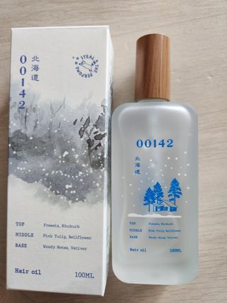 라쿰 북해도 헤어퍼퓸 (헤어에센스/오일) 100ml — 5점을 준 리뷰어가 2023년 4월 올린 사용 사진