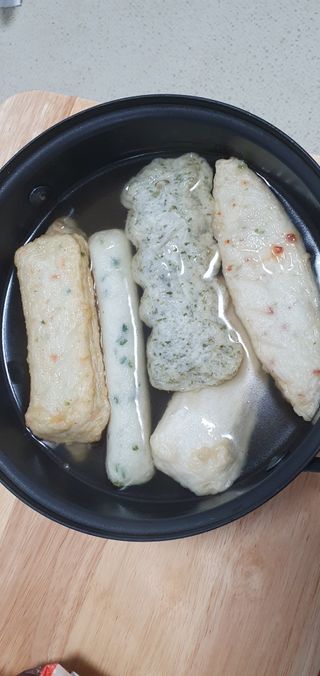 오마뎅 모듬어묵탕 — 5점을 준 리뷰어가 2021년 6월 올린 사용 사진