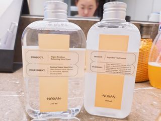 [녹산] 비건 대나무 밸런싱 수분 토너 + 비건 바이오 비타 에센스 — 5점을 준 리뷰어가 2022년 9월 올린 사용 사진