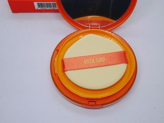 광동생활건강 MF[광동] 비타500✨주름개선·미백·SPF50+🌞퍼펙트쉴드 빅 선쿠션 본품 — 5점을 준 리뷰어가 2024년 5월 올린 사용 사진