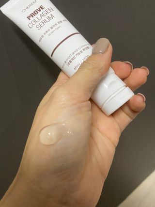 체르엠  프루브 콜라겐 앰플세럼 60ml 1병 — 5점을 준 리뷰어가 2022년 1월 올린 사용 사진