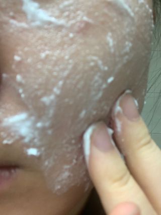 리더스코스메틱 리더스 카밍 클리어 밀크 필 클렌즈 밤 — 5점을 준 리뷰어가 2021년 1월 올린 사용 사진