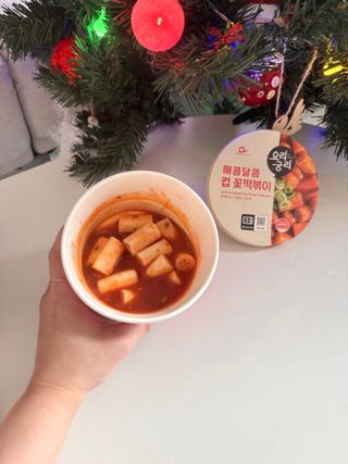 프리 [요리궁리] 타입 B (매콤,치즈,매콤까르보) 꽃떡볶이 6개입 세트 — 5점을 준 리뷰어가 2024년 12월 올린 사용 사진