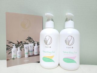mom e 맘이 내추럴 베이비 케어 샴푸앤바스+로션 — 4점을 준 리뷰어가 2021년 1월 올린 사용 사진
