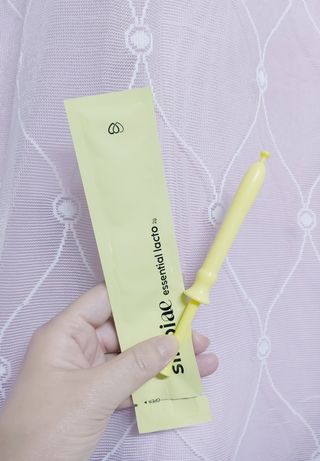 신비애(sinbiae) [신비애] 에센셜 락토 7개입 — 5점을 준 리뷰어가 2022년 9월 올린 사용 사진