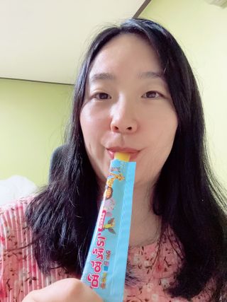다나음 셀렌에 빠진 아연면역젤리 열대과일맛+사과맛 — 4점을 준 리뷰어가 2023년 8월 올린 사용 사진