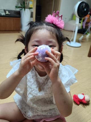 버블데이 배쓰밤 거품입욕제 버블바 6종 — 5점을 준 리뷰어가 2021년 8월 올린 사용 사진