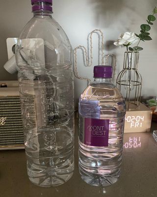 몽베스트 MONTBEST 1L 12입 — 4.5점을 준 리뷰어가 2022년 2월 올린 사용 사진