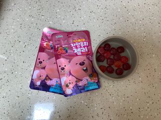 [팔도] 잔망루피젤리 믹스베리맛 42g 8개 — 3.5점을 준 리뷰어가 2022년 2월 올린 사용 사진