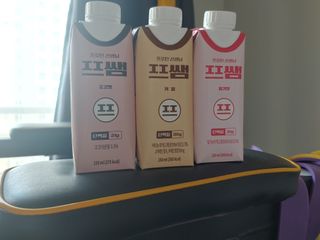 파워풀엑스 [프쌤] 더 맛있고 강력해진 고단백 음료 3종 (초코맛,딸기맛,커피맛) — 5점을 준 리뷰어가 2023년 1월 올린 사용 사진