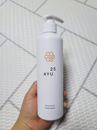 AYU25[아유트웬티파이브]피부 진정, 보습 와일즈 로즈 핸드워시 — 5점을 준 리뷰어가 2021년 5월 올린 사용 사진