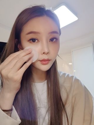 메디힐 워터마이드 포어 타이트닝 에센스 패드 — 5점을 준 리뷰어가 2021년 6월 올린 사용 사진