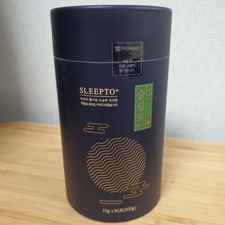 프리마인 자체 기업부설 연구소에서 찾아낸 건강한 수면의 비밀.  슬립토 플러스 30포 — 5점을 준 리뷰어가 2021년 10월 올린 사용 사진