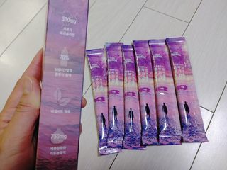엘리샤코이 아임얼라이브 콤부차 콜라겐 506 스틱젤리 석류 — 5점을 준 리뷰어가 2021년 6월 올린 사용 사진