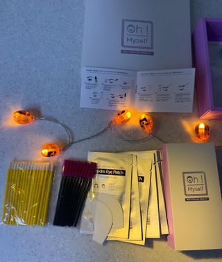 피비에스코리아 [오마이셀프] 셀프 속눈썹펌 키트 뷰러펌 파마 세트 — 5점을 준 리뷰어가 2021년 11월 올린 사용 사진