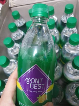 몽베스트 Montbest with Sparkling water Lemon OR Lime 20병(랜덤) — 5점을 준 리뷰어가 2021년 10월 올린 사용 사진