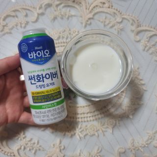 LIVE 매일바이오 썬화이버 드링킹 요거트 — 5점을 준 리뷰어가 2022년 8월 올린 사용 사진
