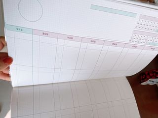 리훈 쉬운 오늘공부 스터디플래너+메모생활 30분 공부 떡메모지 — 5점을 준 리뷰어가 2022년 2월 올린 사용 사진