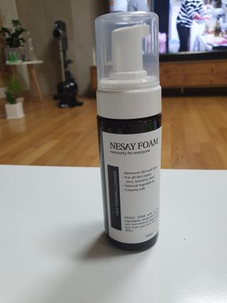 NESAY 네세이 크림 폼클렌져 포맨 150mL 남자폼클렌져 — 4.5점을 준 리뷰어가 2021년 3월 올린 사용 사진