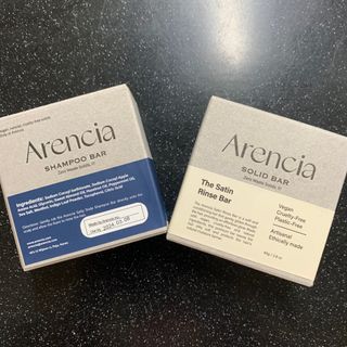 Arencia 아렌시아 솔티소다 샴푸바, 더 새틴 린스바 세트 — 4점을 준 리뷰어가 2021년 6월 올린 사용 사진