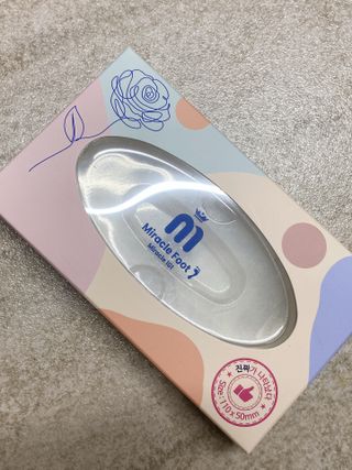 미라클풋 유리발각질제거기 물없이 쓱싹쓱싹 몇번만에 발각질 완벽제거 — 5점을 준 리뷰어가 2021년 10월 올린 사용 사진