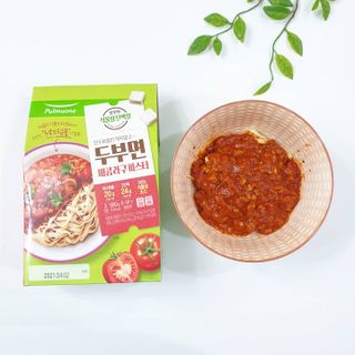 [풀무원] 식물성 저당질식 세트, 두부면 매콤라구파스타와 두부면 직화짜장 — 5점을 준 리뷰어가 2021년 3월 올린 사용 사진