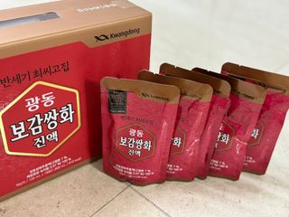 광동생활건강 [광동]진하고 깊은 풍미, 광동 보감쌍화진액 100mL * 18포 — 5점을 준 리뷰어가 2024년 7월 올린 사용 사진
