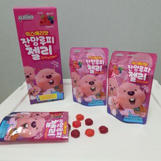 [팔도] 잔망루피젤리 믹스베리맛 42g 8개 — 5점을 준 리뷰어가 2022년 1월 올린 사용 사진