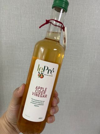 [유픽] 발효가 만든 청량한 산미, 르프레 애플사이다 비네거 1병 — 4.5점을 준 리뷰어가 2021년 2월 올린 사용 사진