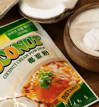 [유픽] 코코넛 커리부터 칵테일까지, 춘광 코코넛 크림 파우더 3입, 2세트, 총 6개 — 5점을 준 리뷰어가 2021년 2월 올린 사용 사진