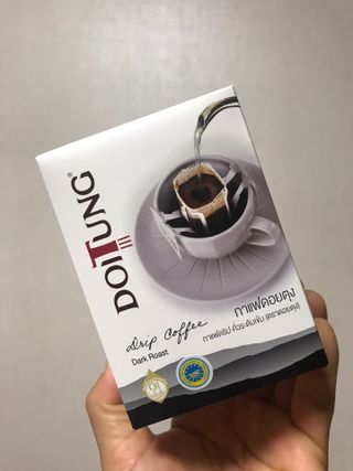 도이퉁 드립백 커피 60g 다크로스트 미디움로스트 — 5점을 준 리뷰어가 2021년 3월 올린 사용 사진