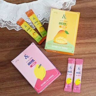 비타앤C 레몬맛, 망고맛 — 5점을 준 리뷰어가 2021년 6월 올린 사용 사진