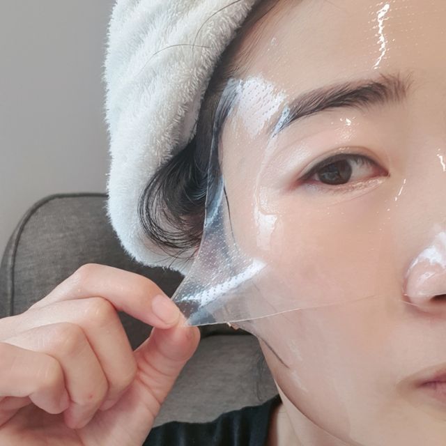 바르셀 저분자피쉬콜라겐 콜라겐마스크팩 안면마스크 수분팩  리포좀 하이드로겔 마스크젠 [5매] 리뷰 사진