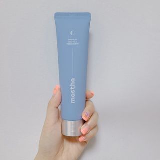 매스티나 프리미엄 매스티스 치약 — 5점을 준 리뷰어가 2021년 7월 올린 사용 사진
