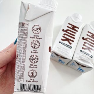 이너프 뮐크 초콜릿맛 — 4점을 준 리뷰어가 2022년 10월 올린 사용 사진