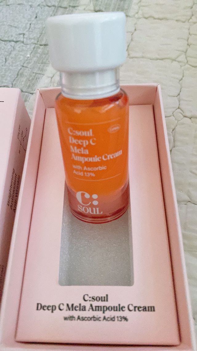 씨소울 딥씨 멜라 앰플 크림 리뷰 사진