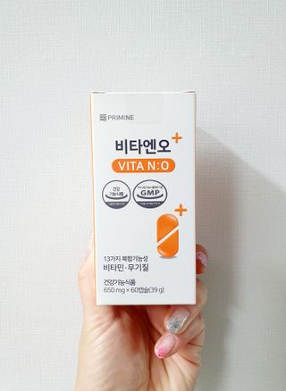 프리마인 성큼다가온 봄, 이너뷰티를 챙겨야 피부도 화사하게, 컨디션도 활기차게. 흡수율을 높인 고효율 비타민. — 5점을 준 리뷰어가 2022년 8월 올린 사용 사진