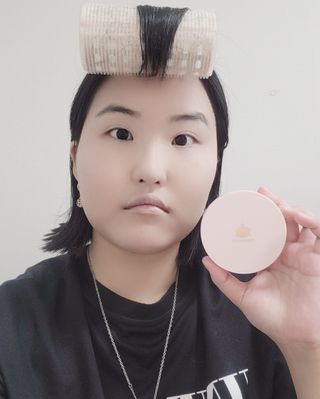 [크리스앤릴리] 내츄럴 글로우 97쿠션 — 5점을 준 리뷰어가 2022년 9월 올린 사용 사진