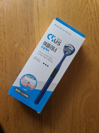 크리오 클리어스 혀백태제거 구취관리 혀클리너 — 4.5점을 준 리뷰어가 2021년 3월 올린 사용 사진