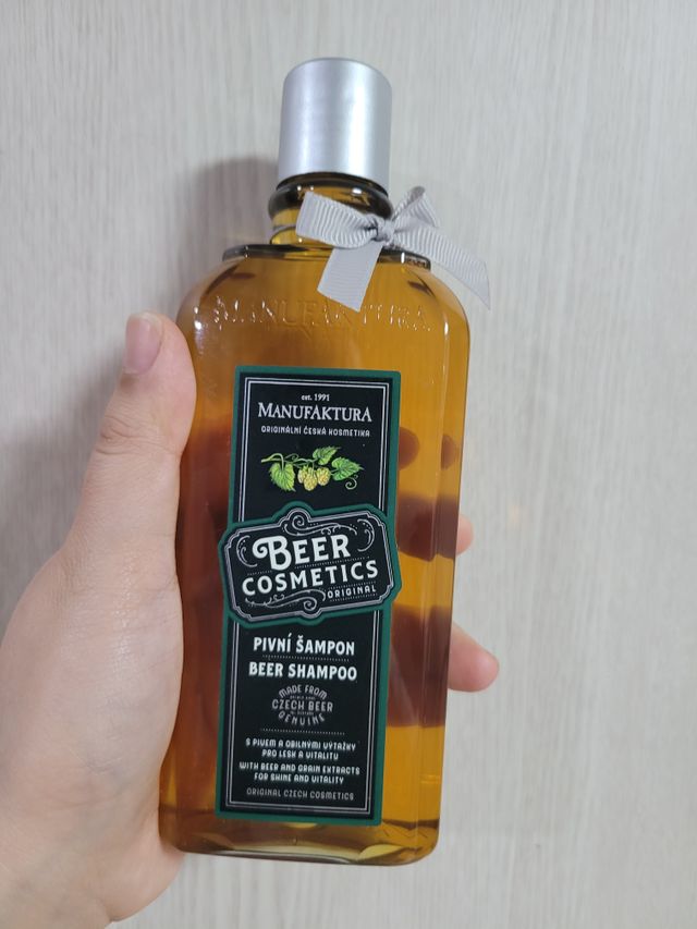 체코 비건화장품 마뉴팍투라 향좋은 천연 맥주샴푸 리뷰 사진
