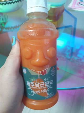 탐라원 제주의 맛, 몬딱주스 4종세트 - 한라봉몬딱주스, 천혜향몬딱주스, 청귤에이드, 당근몬딱주스 — 5점을 준 리뷰어가 2021년 8월 올린 사용 사진