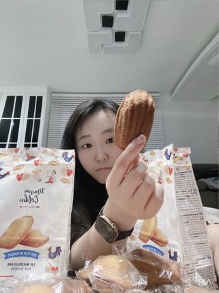 [메종콜리브리] 프랑스 마들렌 메종콜리브리 플레인 마들렌 2팩 — 4점을 준 리뷰어가 2022년 2월 올린 사용 사진