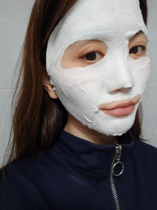 아이디플라코스메틱 페이스핏 플라스터 마스크 _ 리뉴얼 — 5점을 준 리뷰어가 2022년 5월 올린 사용 사진