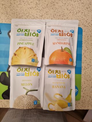 동결건조 과일칩 이치비야 4종 set — 5점을 준 리뷰어가 2021년 9월 올린 사용 사진